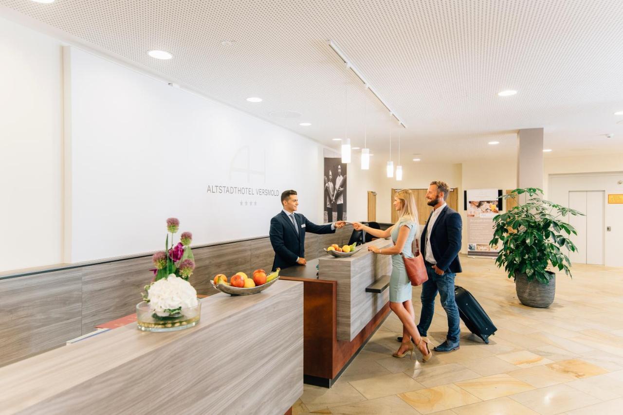 Altstadthotel Versmold Ngoại thất bức ảnh